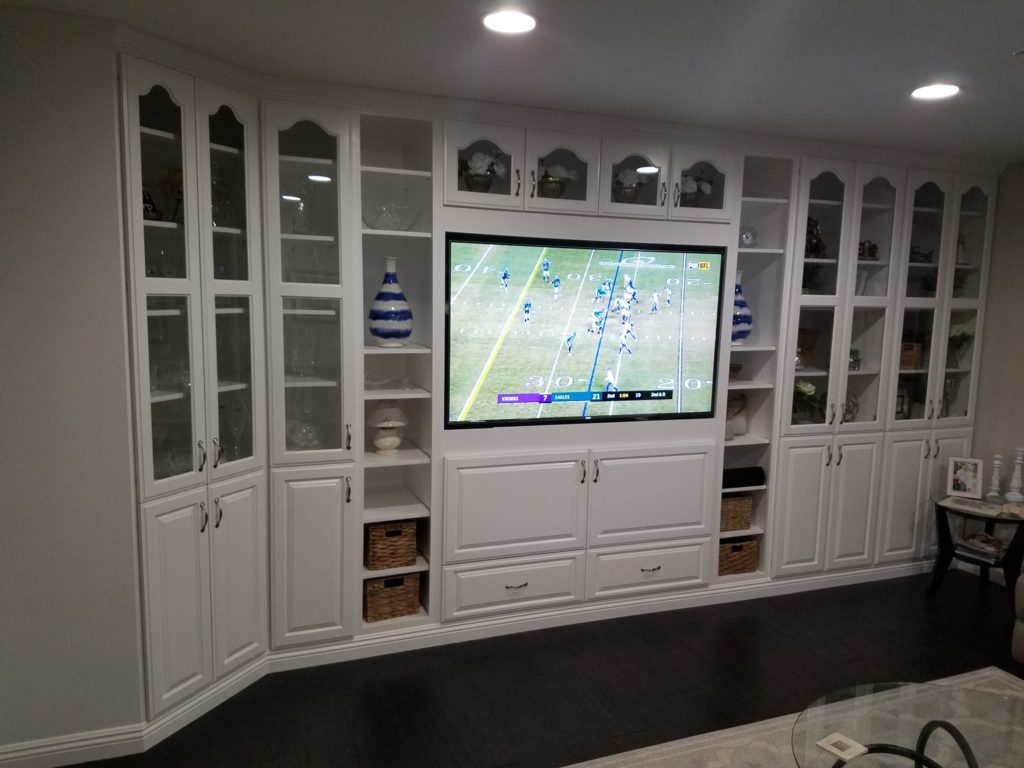 White Entertainment Center