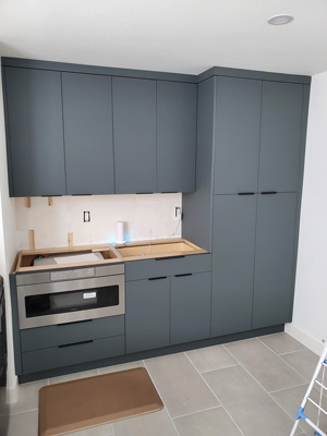 Custom Cabinets for a Laundry Room in Fullerton, CA