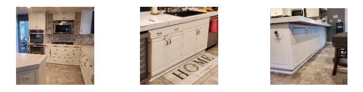 Cabinet Refacing in Black Satin in Rancho Santa Margarita, CA