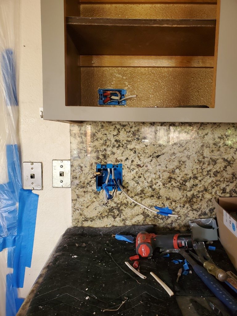 SuperMatte Cabinet Reface with LED Lighting in Lake Forest, CA